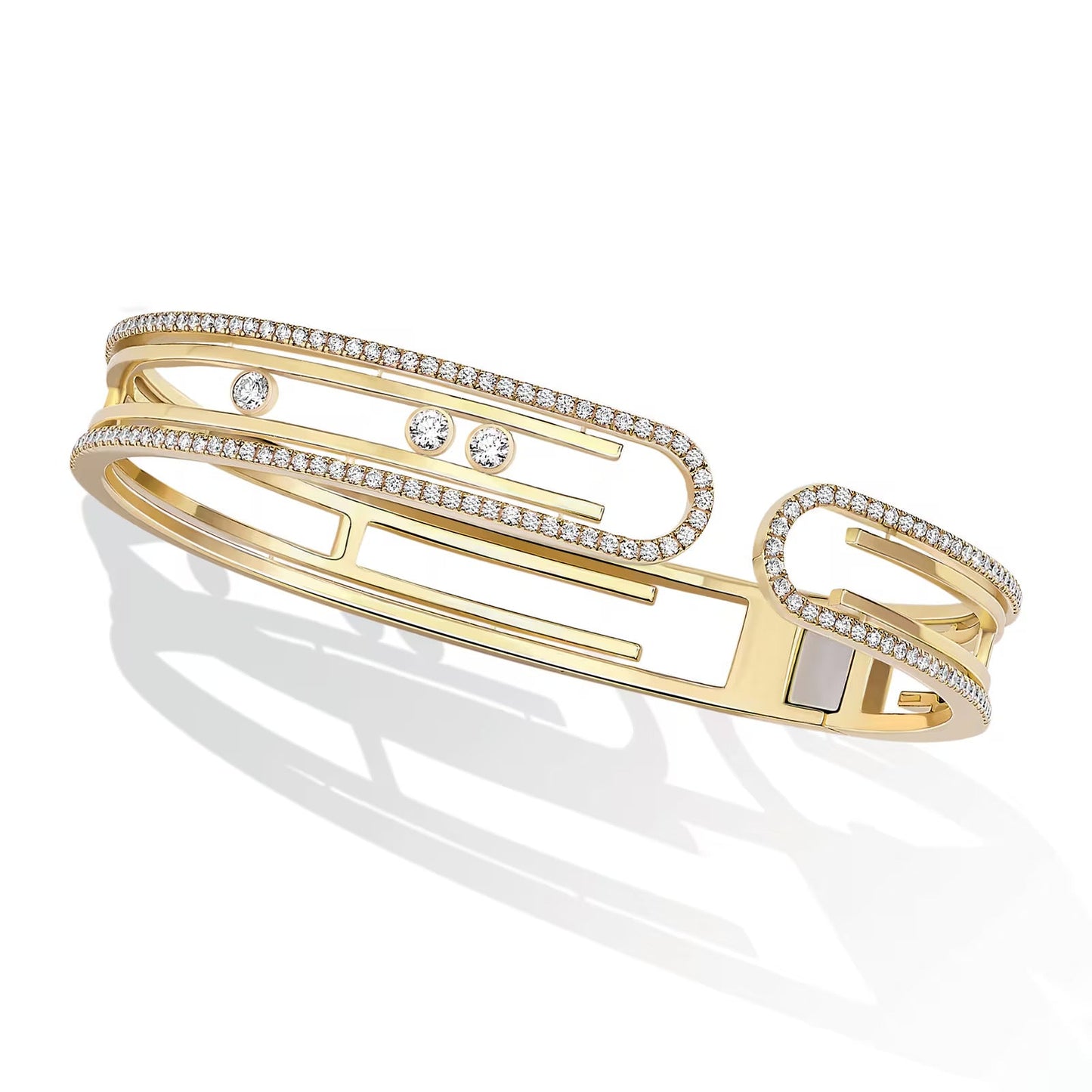 [OAK JURI]MOVE 10TH PAVED DIAMOND BRACELET