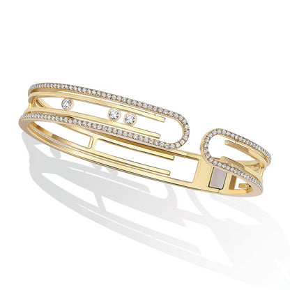 [OAK JURI]MOVE 10TH PAVED DIAMOND BRACELET