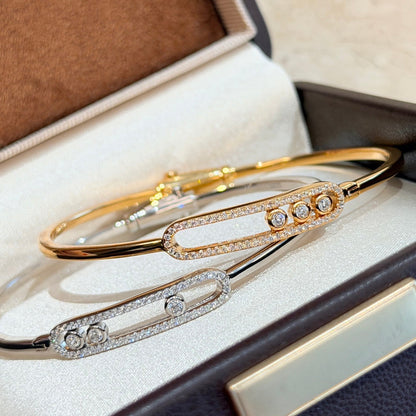 [OAK JURI]Move Pavé Diamond Bangle Bracelet M