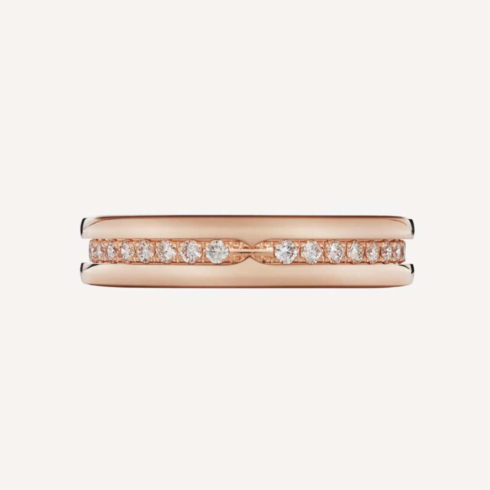 [OAK JURI]ZERO 1 ONE-BAND PAVED DIAMONDS ON THE SPIRAL RING