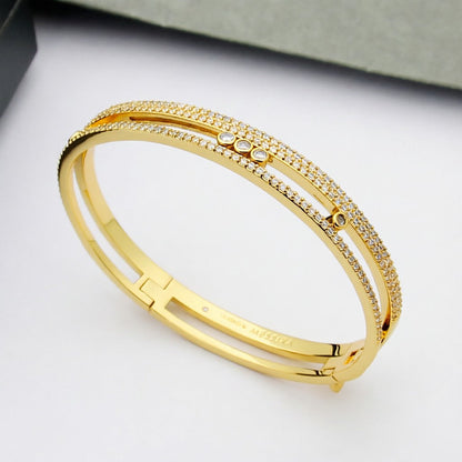 [OAK JURI]Move Romane pavé bangle