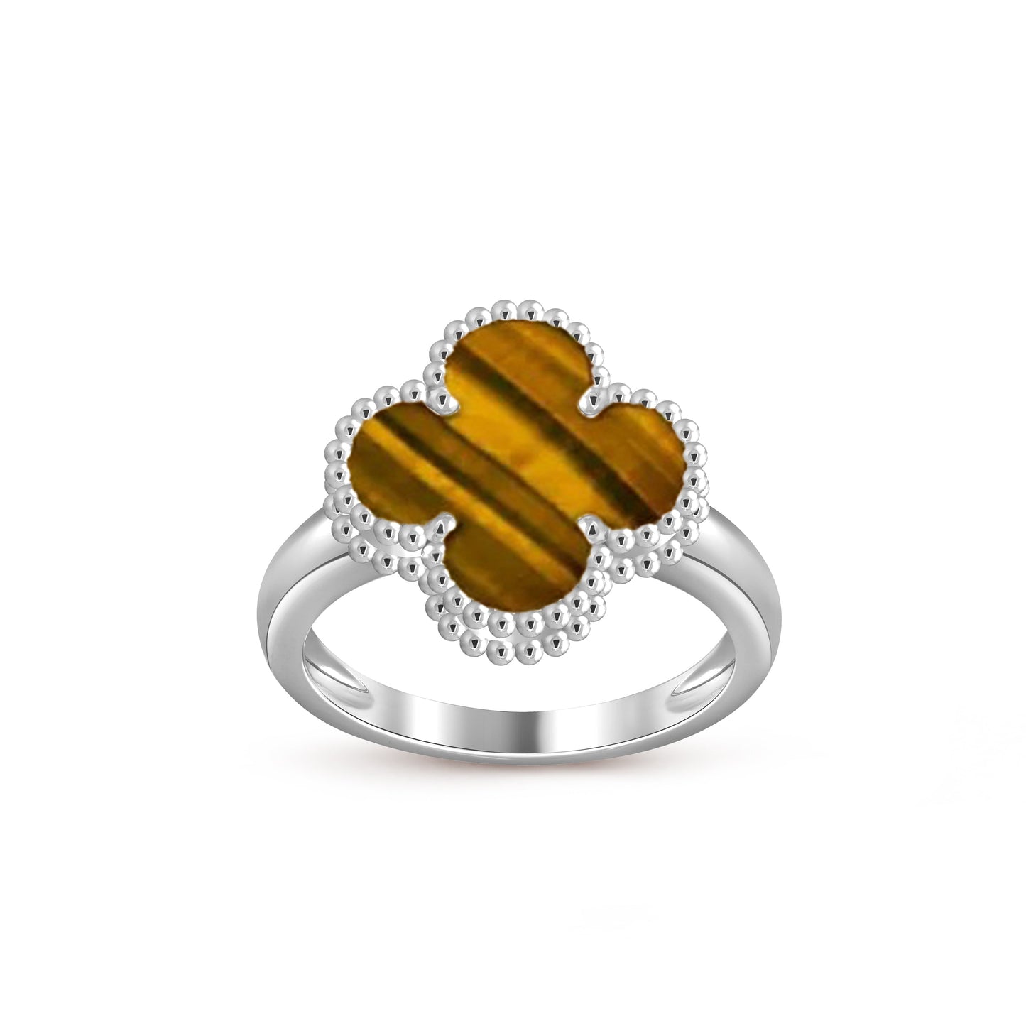 [OAK JURI]CLOVER SILVER RING COLLECTION