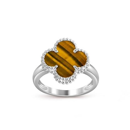 [OAK JURI]CLOVER SILVER RING COLLECTION
