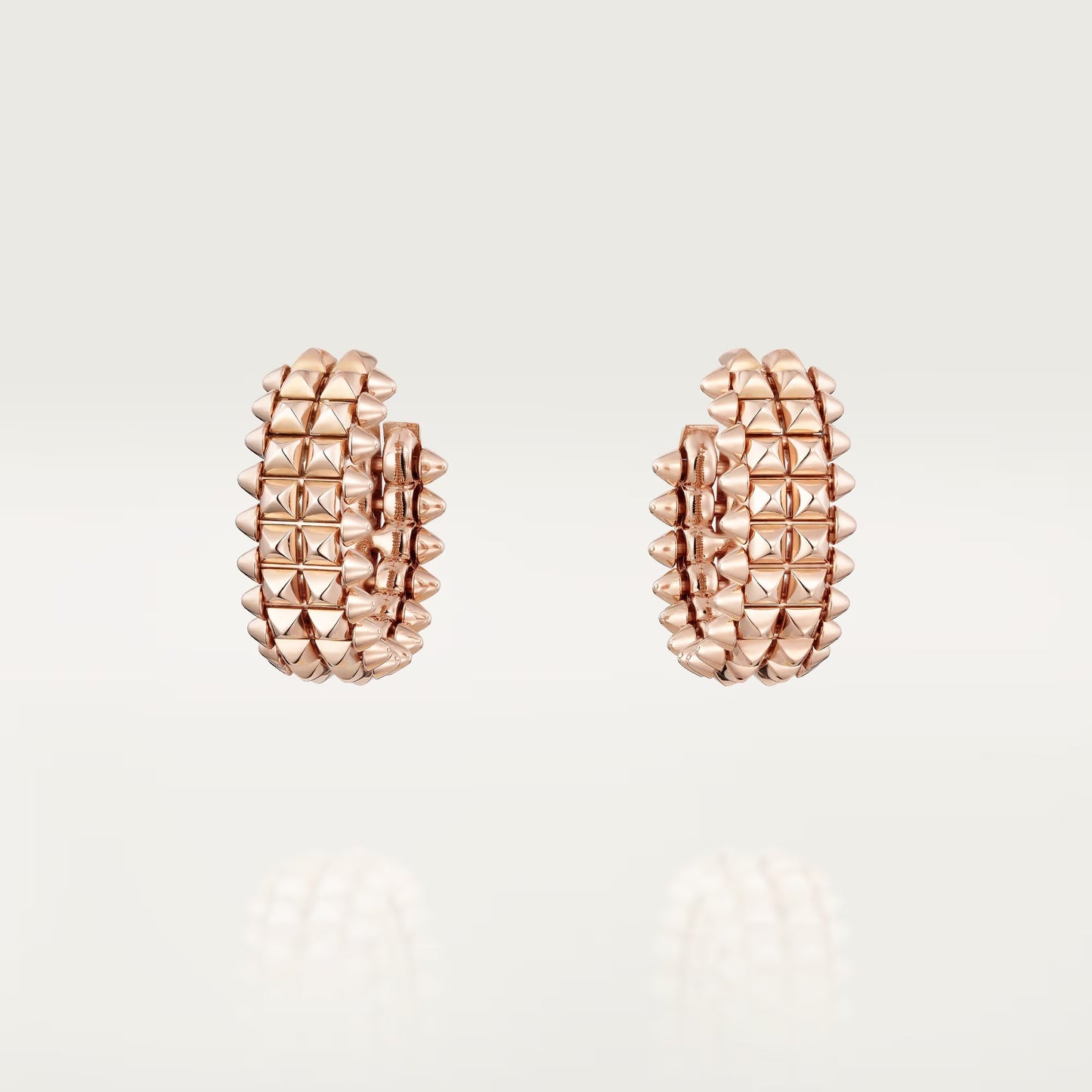 [OAK JURI]CLASH 9.2MM DOUBLE ROW EARRINGS