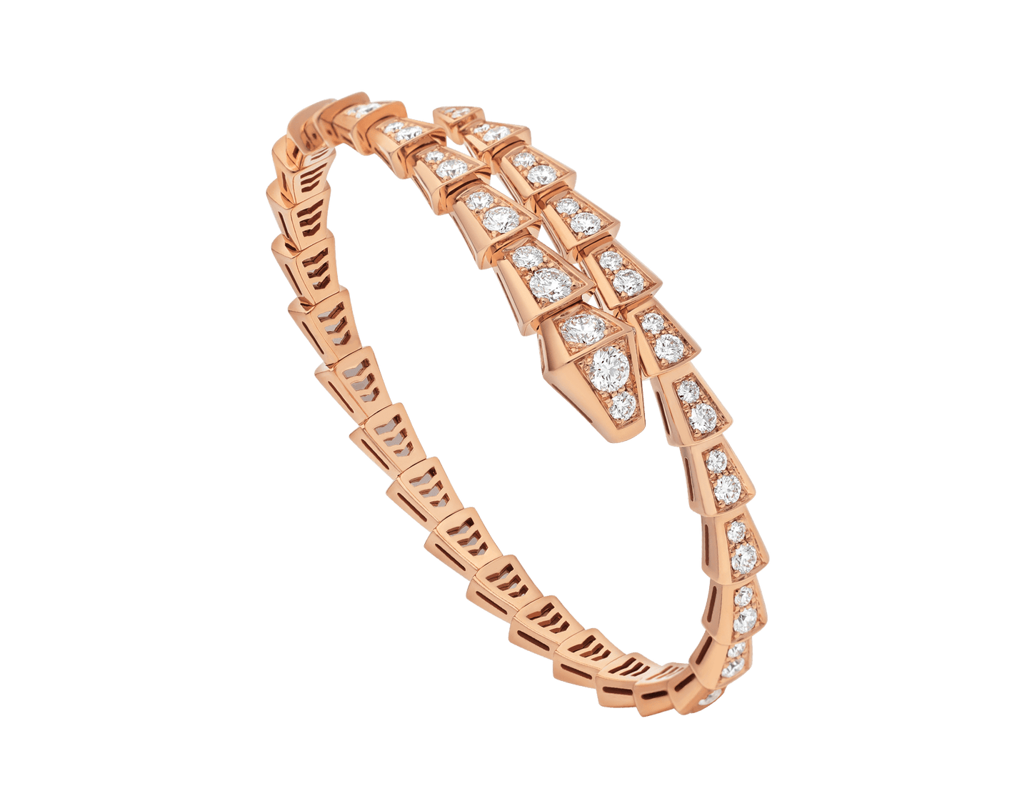 [OAK JURI]SERPENTI BRACELET 6.8MM PINK GOLD DIAMOND