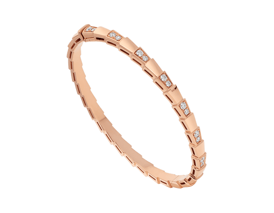 [OAK JURI]SERPENTI BRACELET PINK GOLD DIAMOND