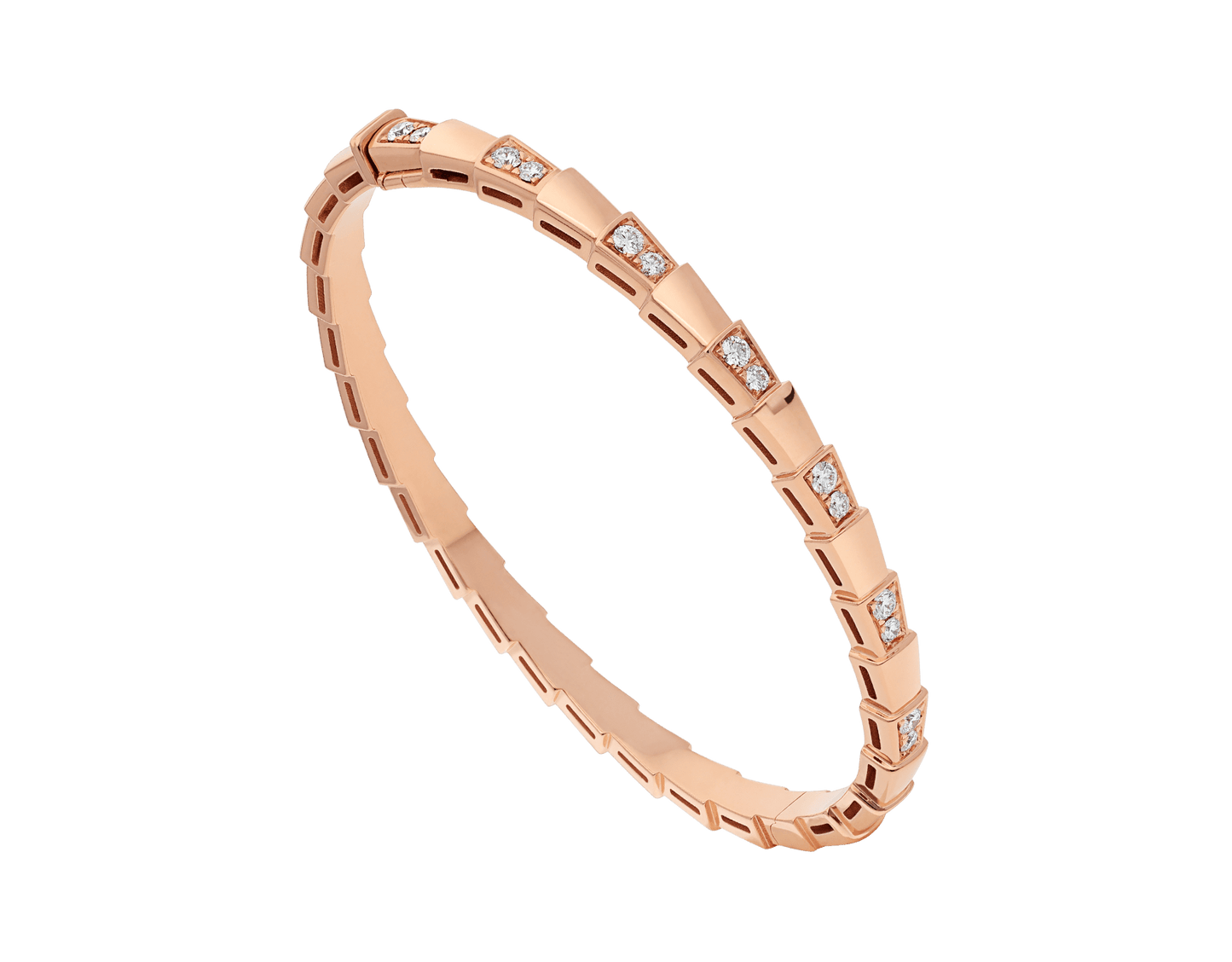 [OAK JURI]SERPENTI SMALL BRACELET PINK GOLD DIAMOND