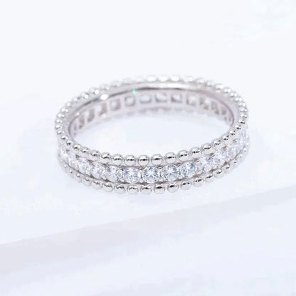 [OAK JURI]PERLEE DIAMOND SILVER RING