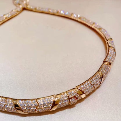 [OAK JURI]HAUTE COUTURE GOLD SERPENTI NECKLACE