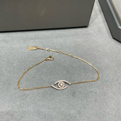 [OAK JURI]Lucky Eye Pave-Set Diamond Bracelet