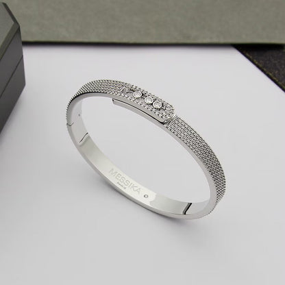 [OAK JURI]Move Noa Full Pavé Diamond Bangle Bracelet