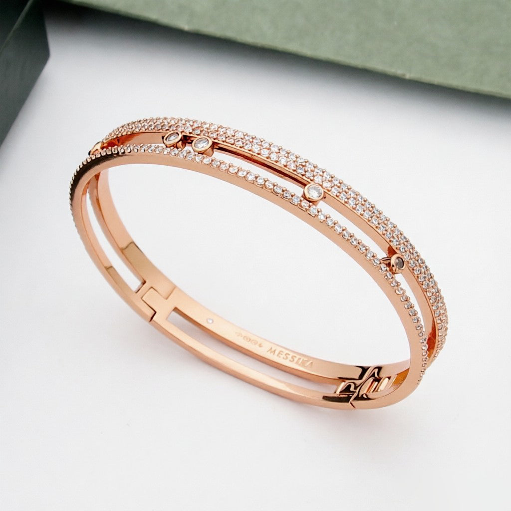 [OAK JURI]Move Romane pavé bangle