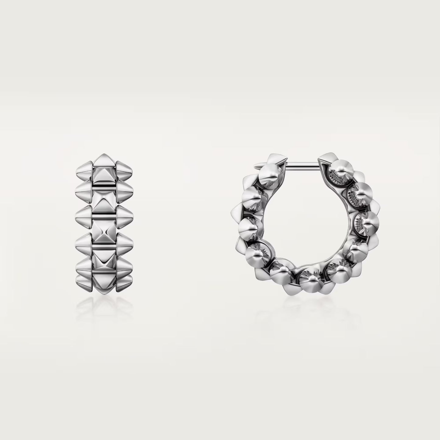 [OAK JURI]CLASH MINI HOOP EARRINGS