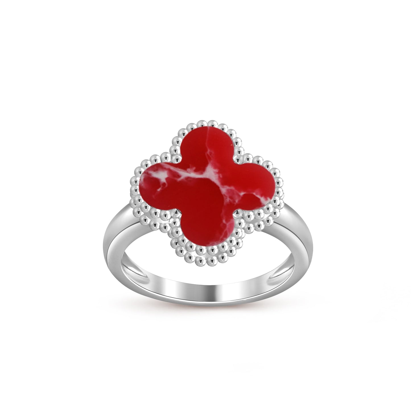 [OAK JURI]CLOVER SILVER RING COLLECTION
