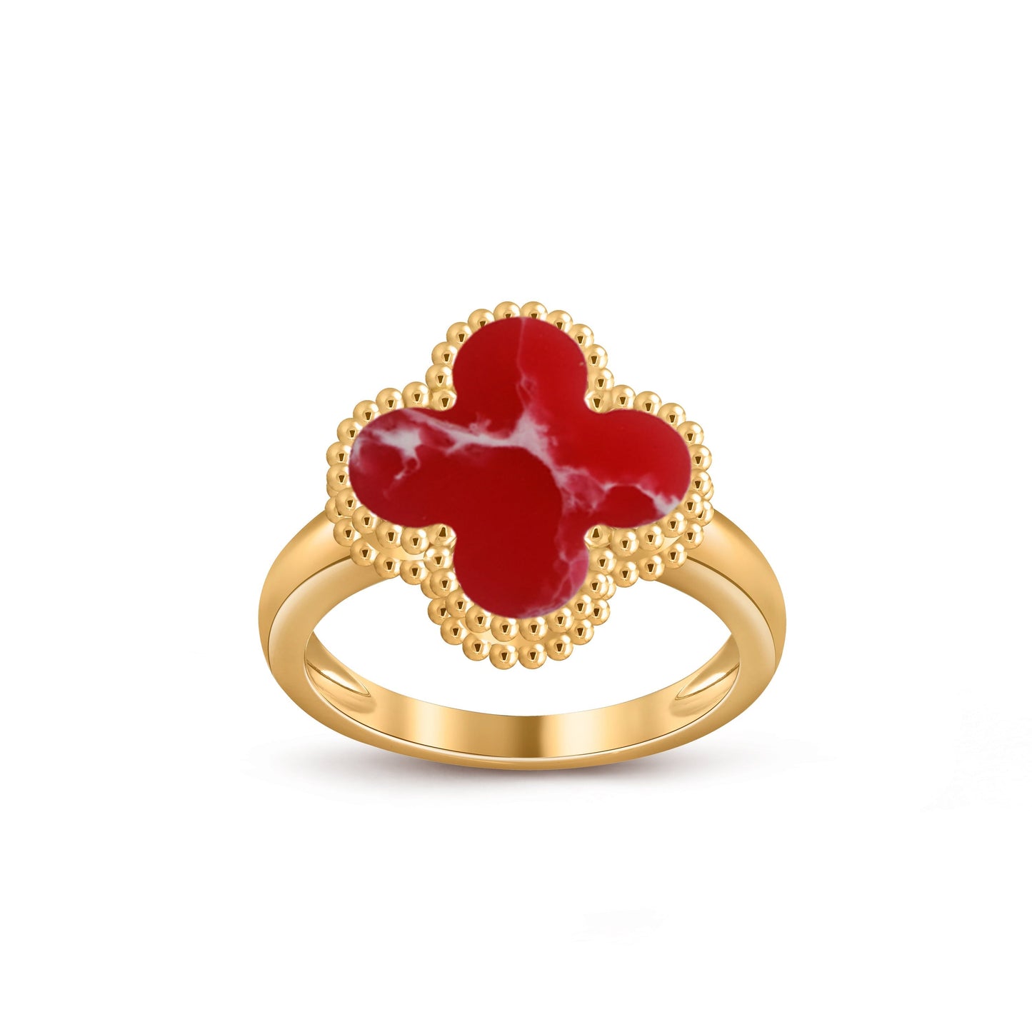 [OAK JURI]CLOVER RING GOLD COLLECTION