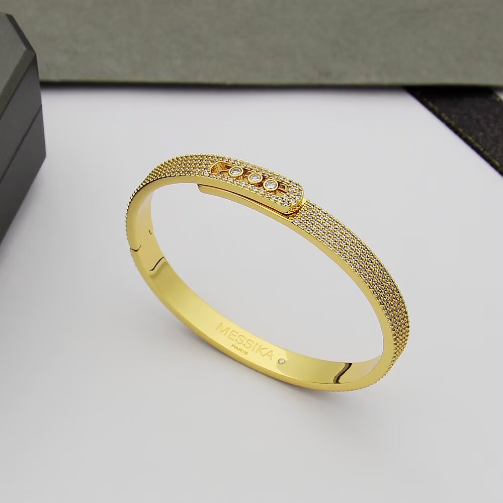 [OAK JURI]Move Noa Full Pavé Diamond Bangle Bracelet