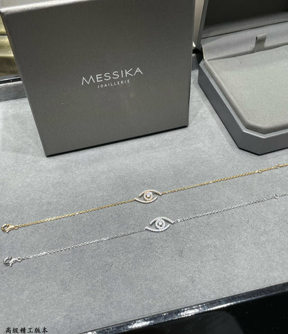 [OAK JURI]Lucky Eye Pave-Set Diamond Bracelet