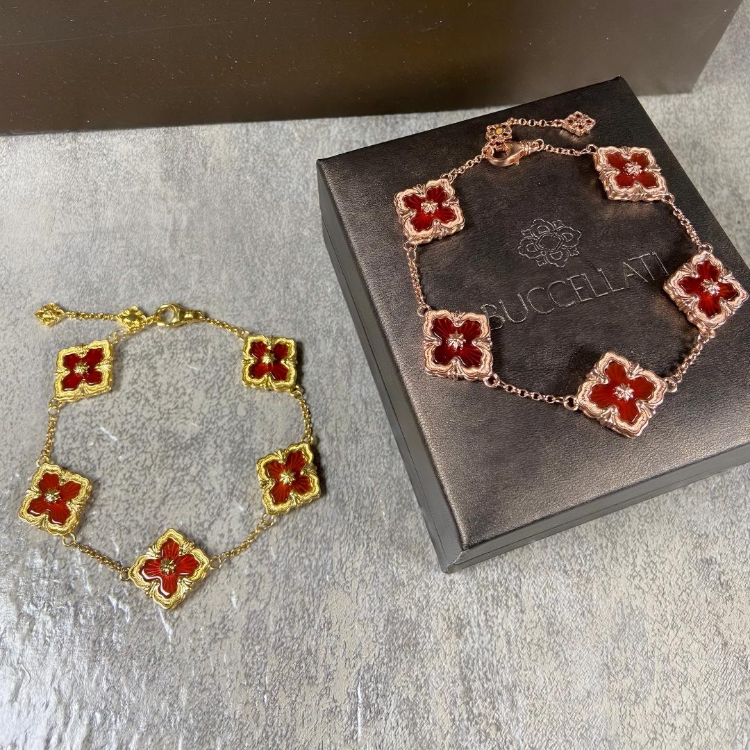 [OAK JURI]OPERA 5 MOTIFS TULLE ENAMEL BRACELET