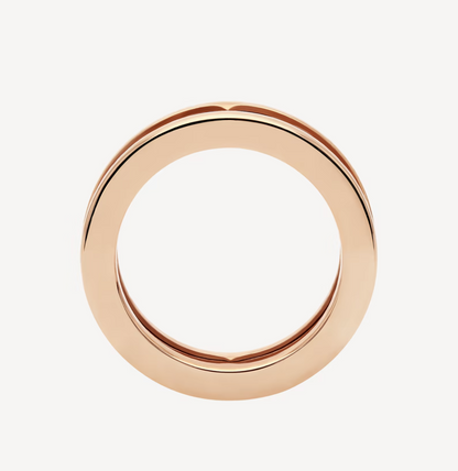 [OAK JURI]ZERO 1 ONE-BAND WITH OPENWORK LOGO SPIRAL RING