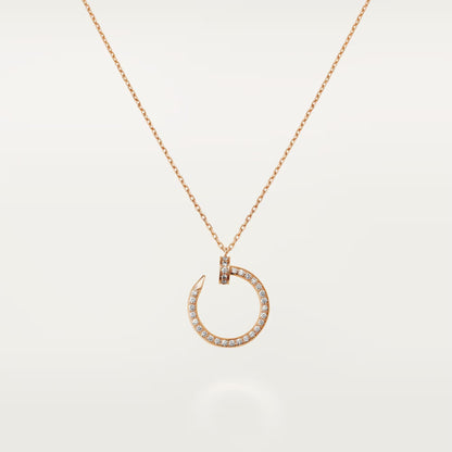 [OAK JURI]JUSTE NECKLACE FULL DIAMOND