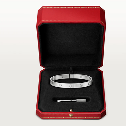 [OAK JURI]LOVE BRACELET 6.1MM 4 DIAMONDS