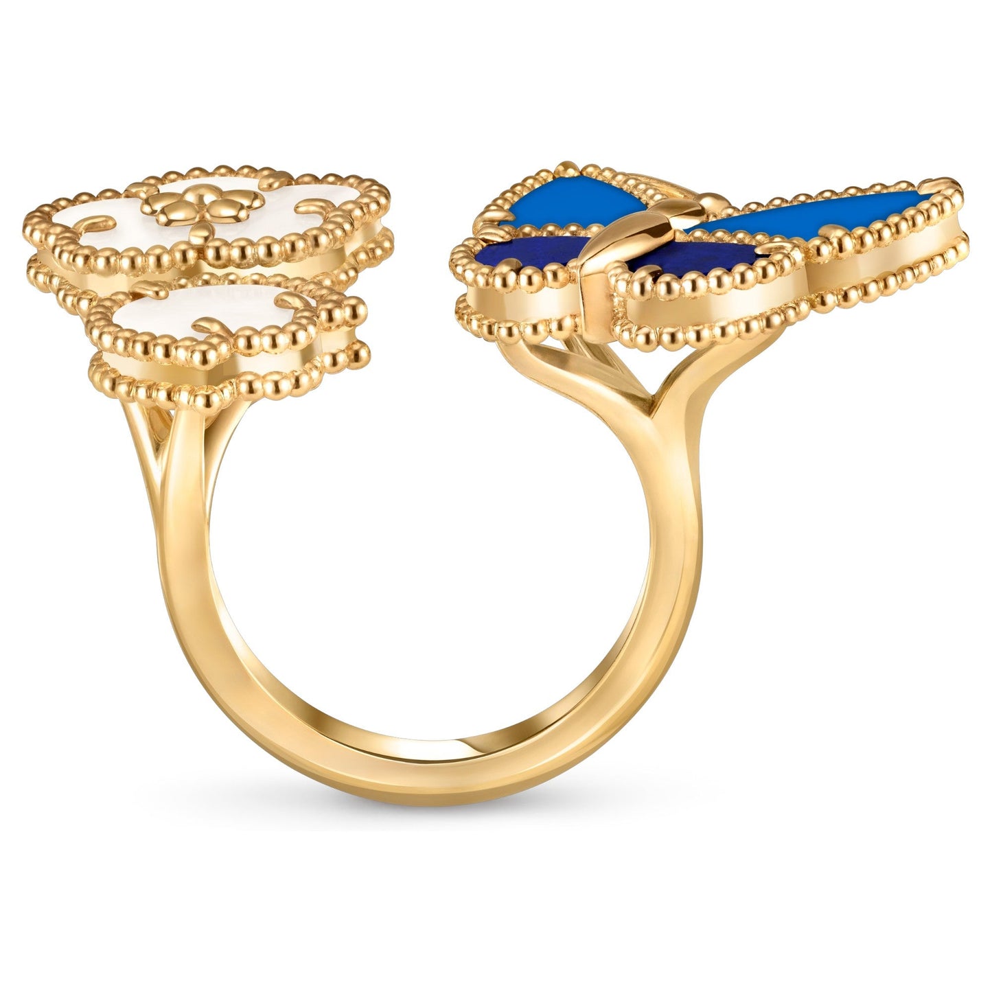 [OAK JURI]LUCKY SPRING BUTTERFLY OPEN-FACE RINGS