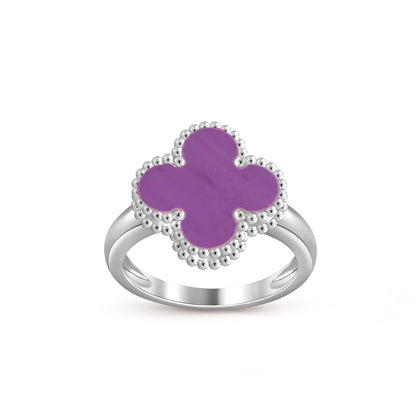 [OAK JURI]CLOVER SILVER RING COLLECTION