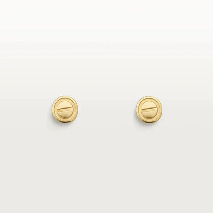 [OAK JURI]LOVE EARRINGS GOLD 10MM