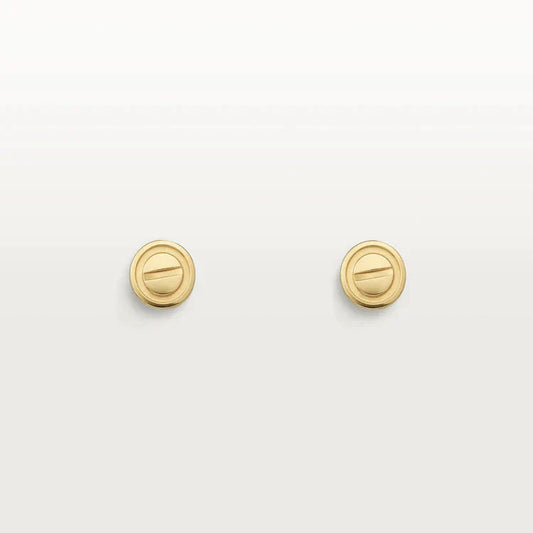 [OAK JURI]LOVE EARRINGS GOLD 10MM