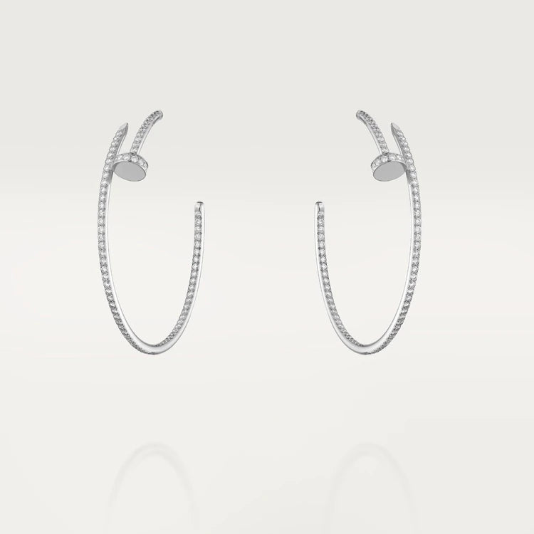 [OAK JURI]JUSTE EARRINGS FULL DIAMONDS 1.8MM