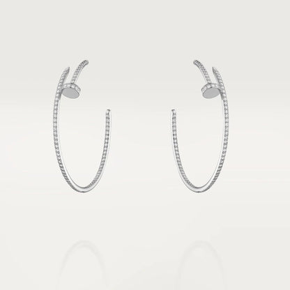 [OAK JURI]JUSTE EARRINGS FULL DIAMONDS 1.8MM