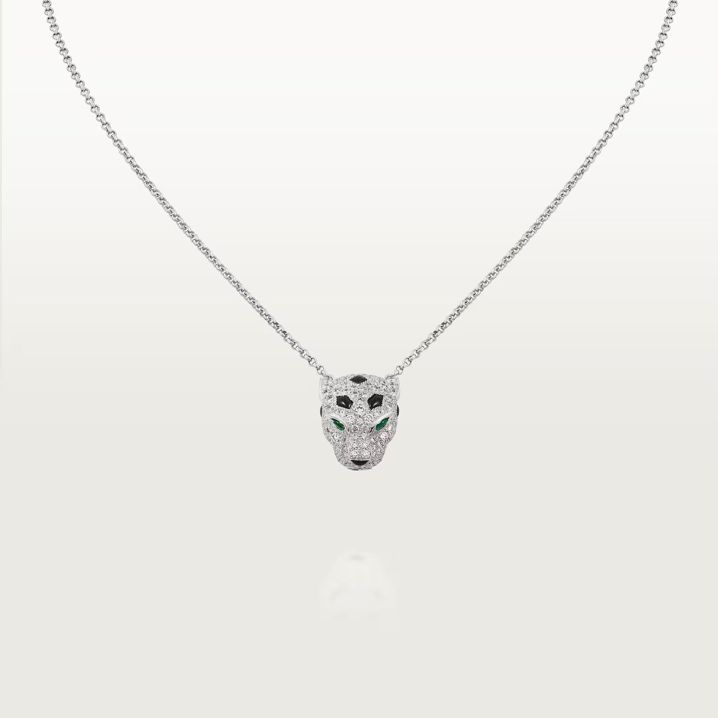 [OAK JURI]PANTHERE FULL DIAMOND NECKLACE