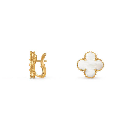 [OAK JURI]CLOVER 15MM MOP EARRINGS COLLECTION