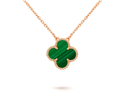 [OAK JURI]CLOVER 15MM SINGLE FLOWER NECKLACE COLLECTION