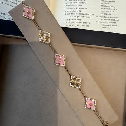[OAK JURI]OPERA 5 MOTIFS TULLE ENAMEL BRACELET