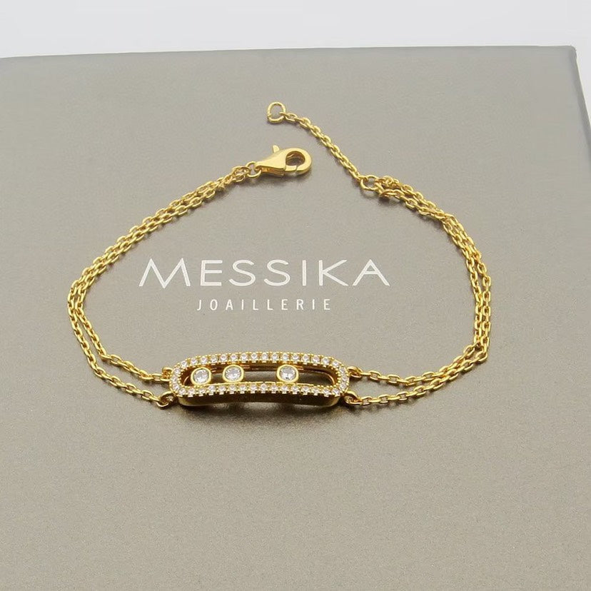 [OAK JURI] Move Classique pavé bracelet