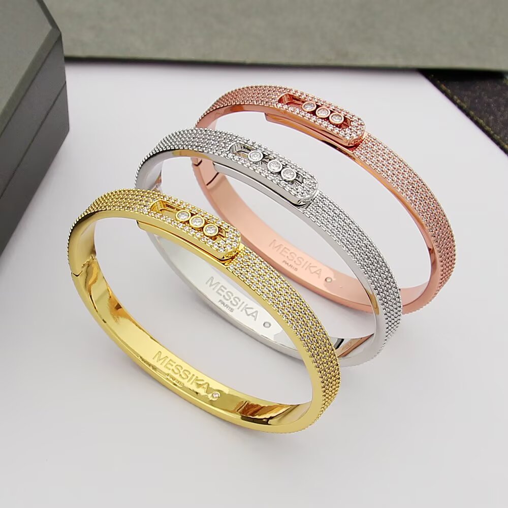 [OAK JURI]Move Noa Full Pavé Diamond Bangle Bracelet