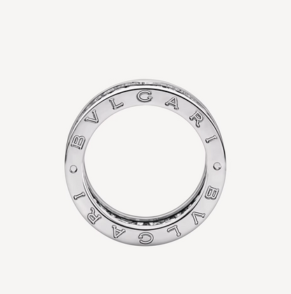 [OAK JURI]ZERO 1 WITH PAVED DIAMONDS ON THE SPIRAL RING
