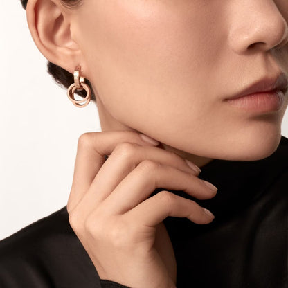 [OAK JURI]LOVE 3.3MM DANGLE EARRINGS