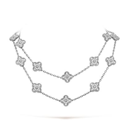 [OAK JURI]CLOVER 20 MOTIFS DIAMOND SILVER