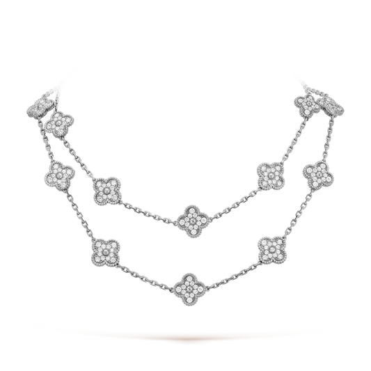 [OAK JURI]CLOVER 20 MOTIFS DIAMOND SILVER