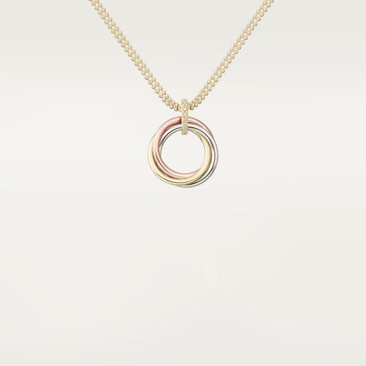 [OAK JURI]TRINITY MEDIUM  DIAMONDS NECKLACE