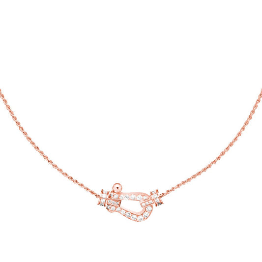[OAK JURI]FORCE 10 PINK GOLD DIAMOND NECKLACE