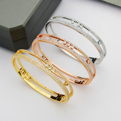 [OAK JURI]Move Romane pavé bangle