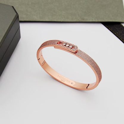 [OAK JURI]Move Noa Full Pavé Diamond Bangle Bracelet
