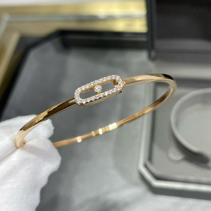 [OAK JURI]Move Uno pavé flex bangle medium