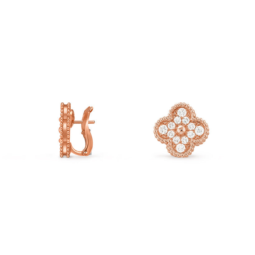 [OAK JURI]CLOVER 15MM MOP EARRINGS COLLECTION
