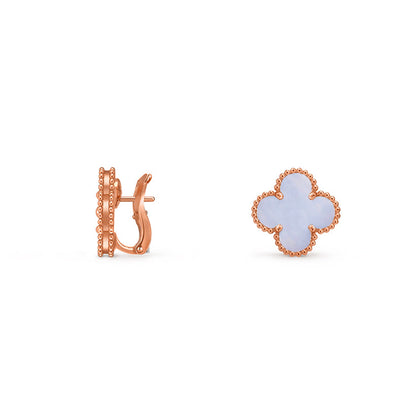 [OAK JURI]CLOVER 15MM MOP EARRINGS COLLECTION