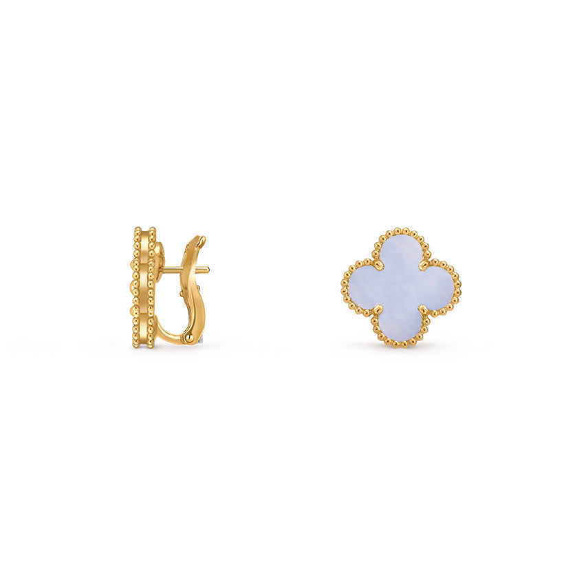 [OAK JURI]CLOVER 15MM MOP EARRINGS COLLECTION