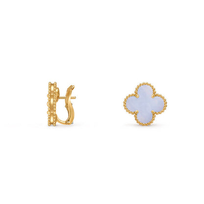 [OAK JURI]CLOVER 15MM MOP EARRINGS COLLECTION